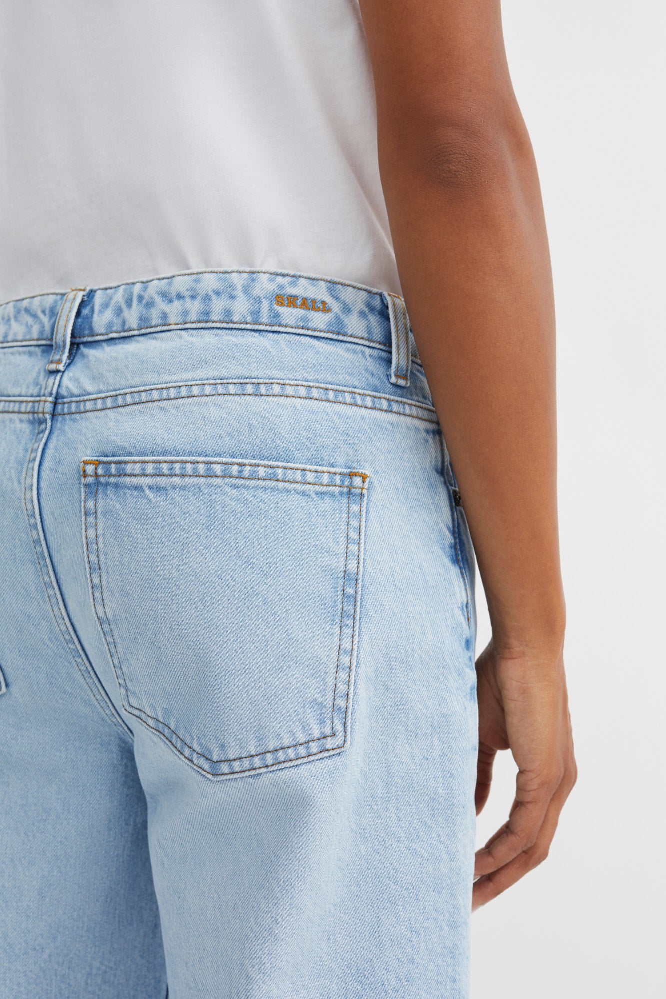 Skall Studio Taylor cropped jeans Jeans Worn light blue